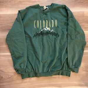 green colorado sweatshirt